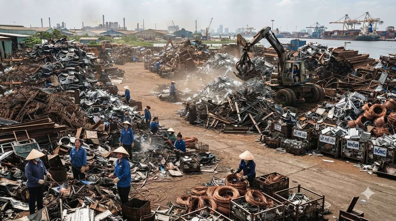 Vietnam Scrap Market: EAF Steel Growth & Import Trends