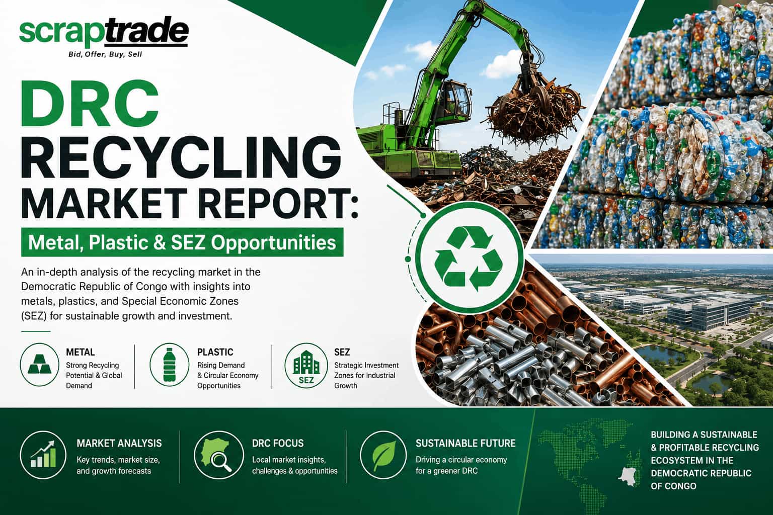 DRC Recycling Market Report: Metal, Plastic & SEZ Opportunities