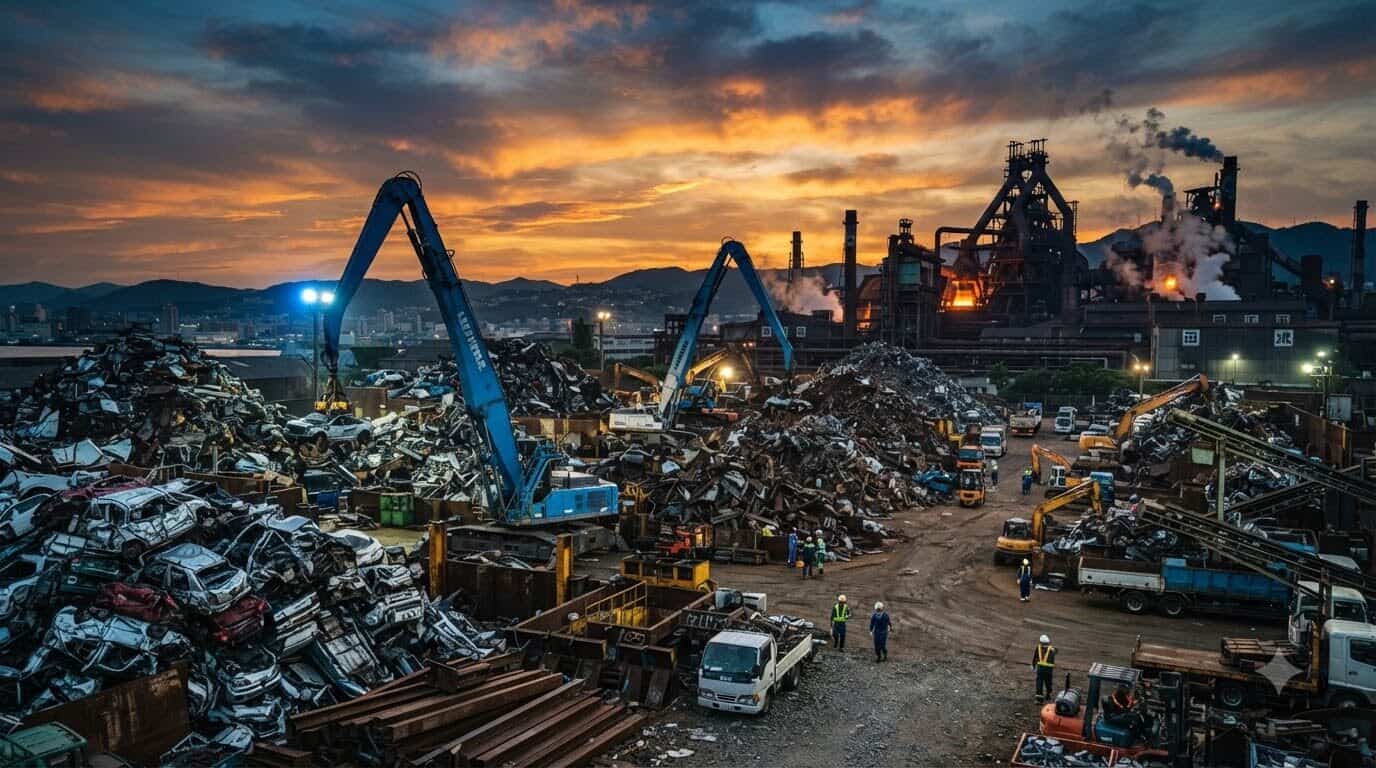 Japan Scrap Market: Automotive EPR, Smelting & Asian Trade
