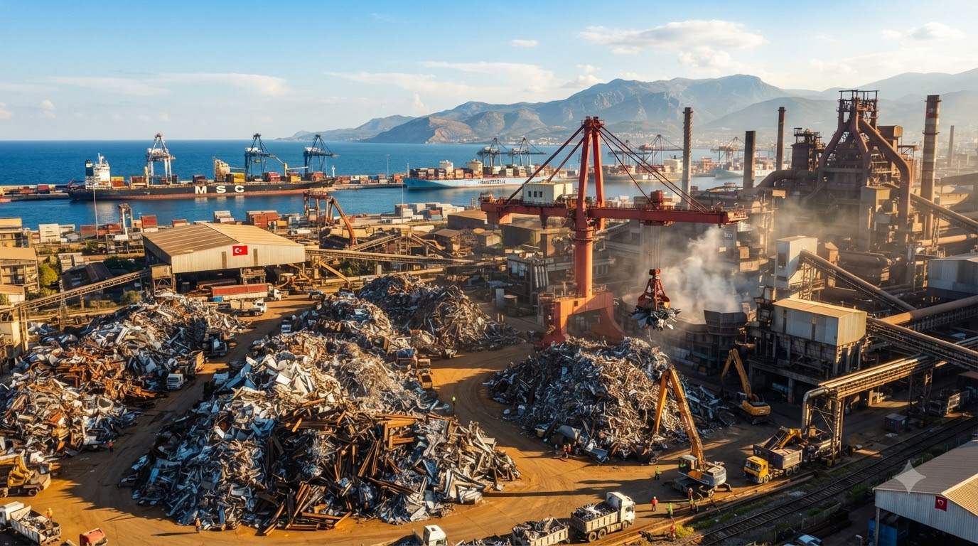 Turkey Scrap Market: EAF Steelmaking, Imports & Trade Flows