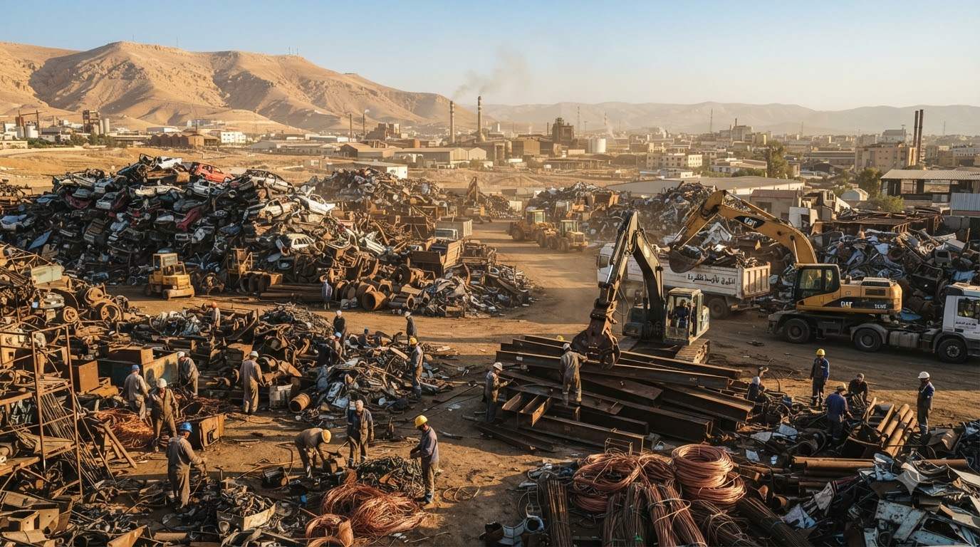 Jordan Scrap Market: EAF Steelmaking & Trade Flows