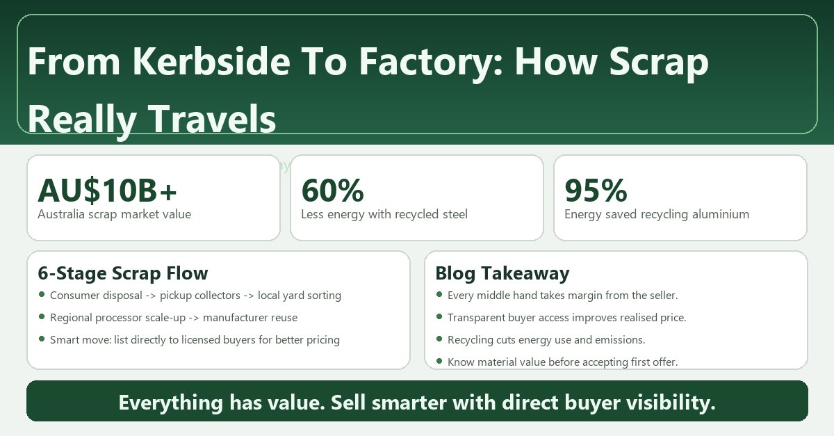From your kerb to the factory floor — how scrap really travels