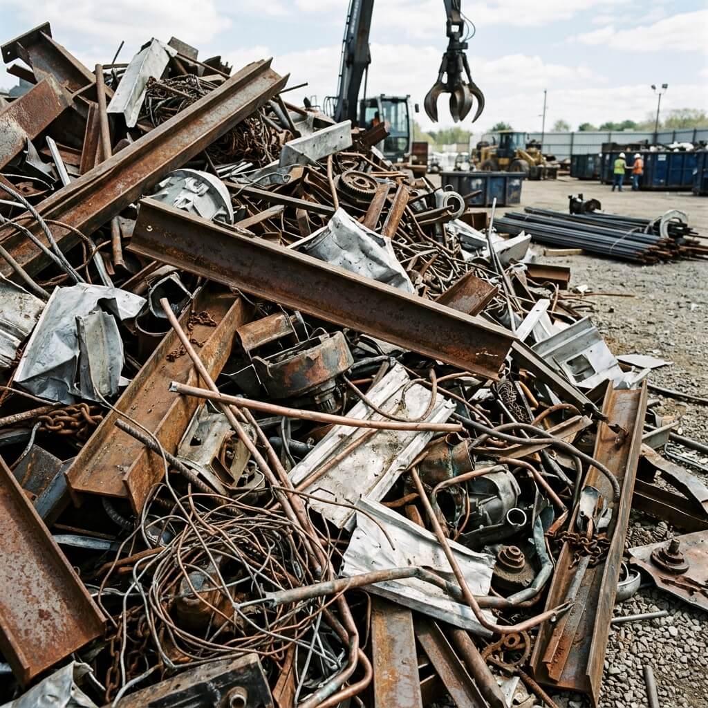 Selling Scrap Metal From Manufacturing Waste