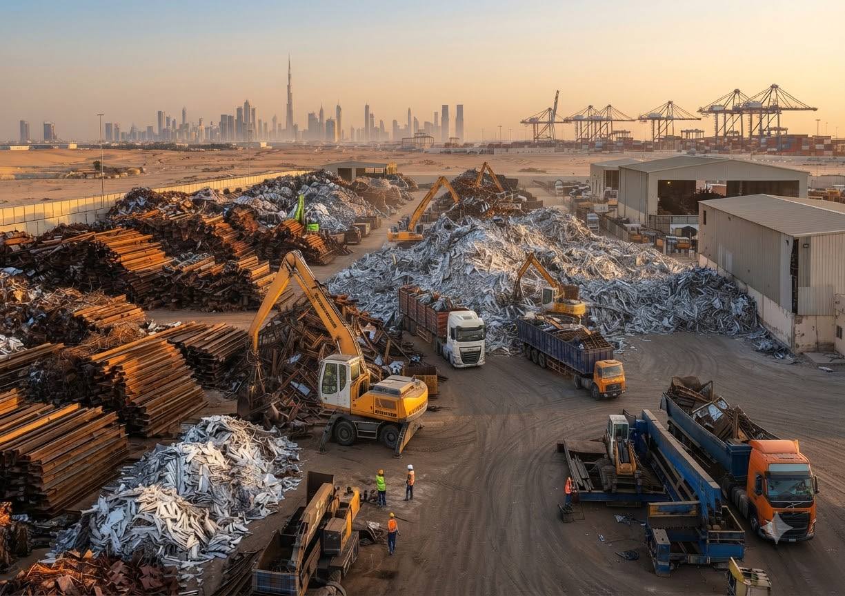 UAE Scrap Market: Export Bans, Recycling & EAF Steel