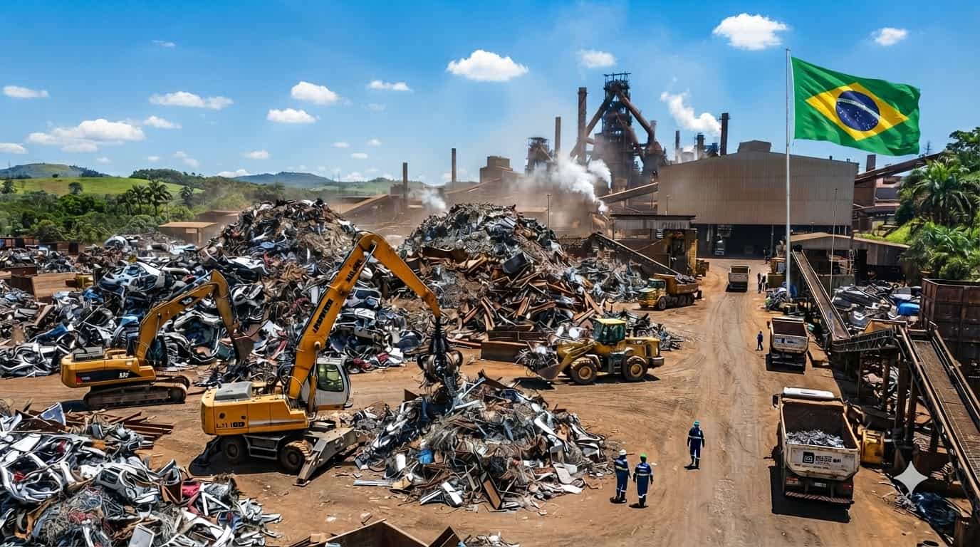 Brazil Scrap Market: Valuation, Gerdau & HS 7204 Exports