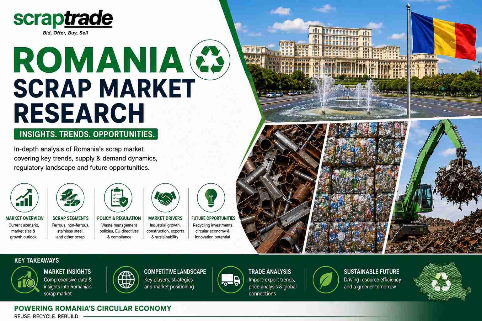 Romania Scrap Market Research & Recycling Industry Analysis