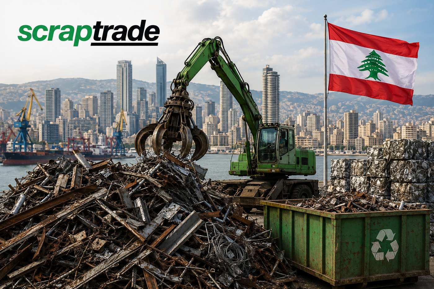 Lebanon Scrap Market: $218M Exports & Regional Trade Flows
