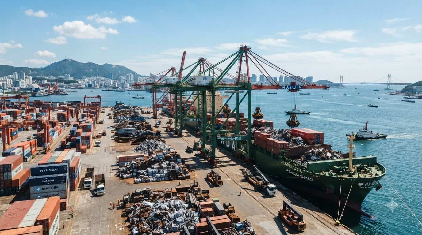 South Korea Scrap Market: Valuation, POSCO & Hyundai Steel EAF