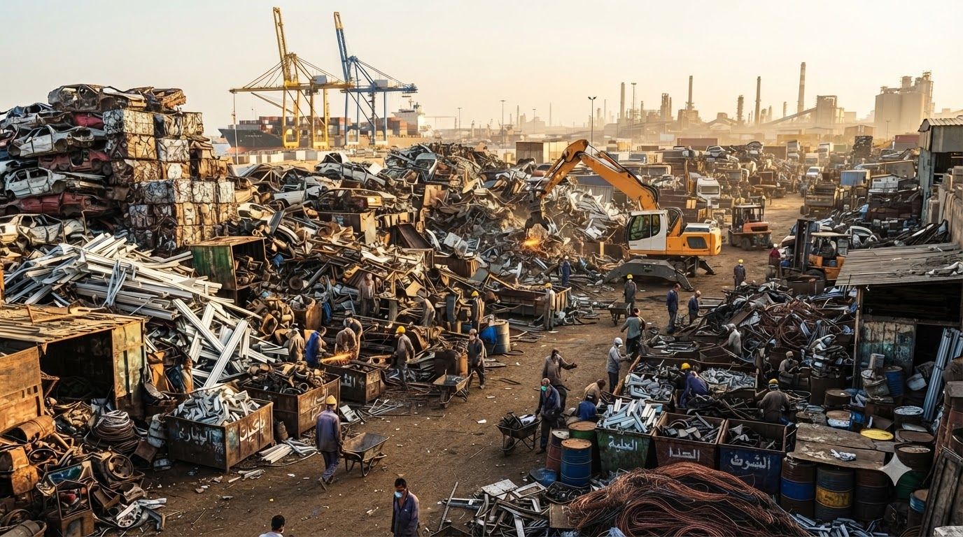 Egypt Scrap Market: EAF Steel, DRI & Seaborne Imports