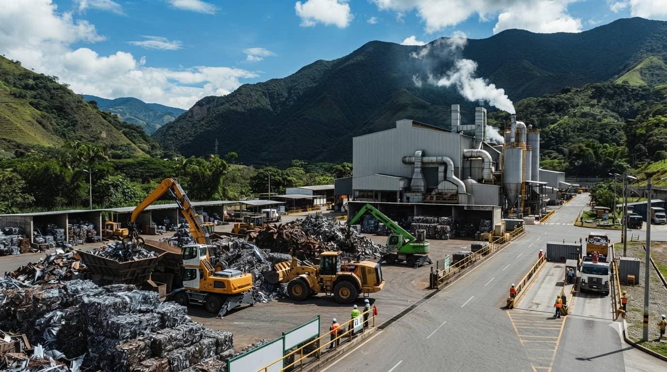 Colombia Scrap Market: EAF Steelmaking, Trade & EPR Rules