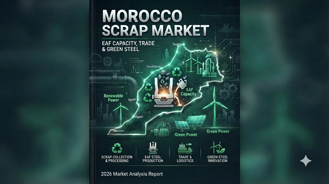 Morocco Scrap Market: EAF Capacity, Trade & Green Steel